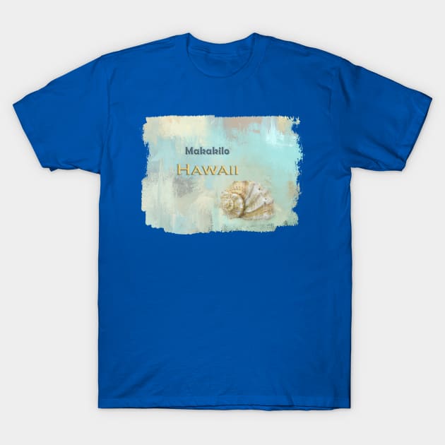 Seashell Makakilo Hawaii T-Shirt by Elisabeth Lucas